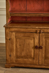 Pine Painted Stepback Cupboard