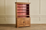 Pine Painted Stepback Cupboard