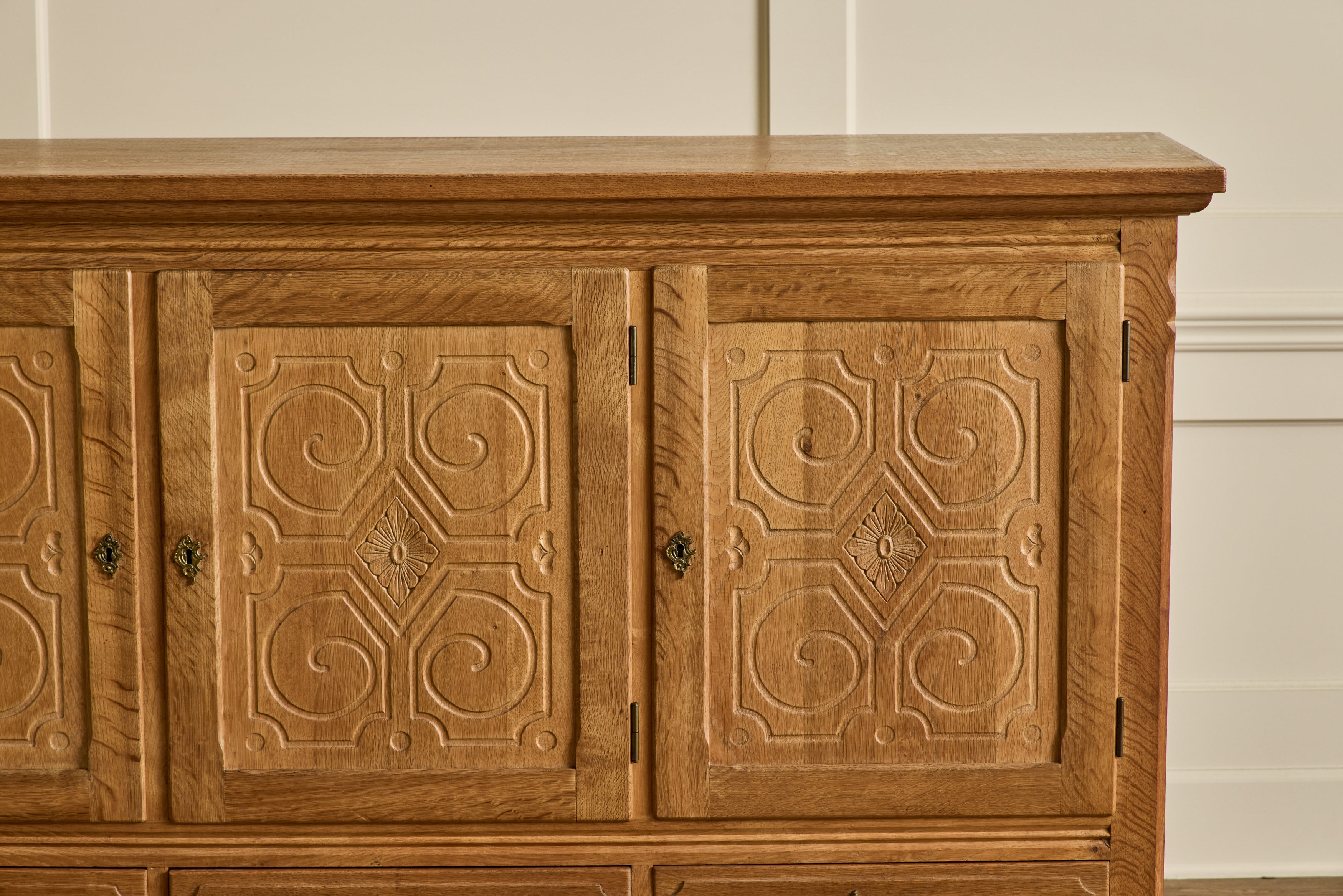 1960s Danish Carved Sideboard