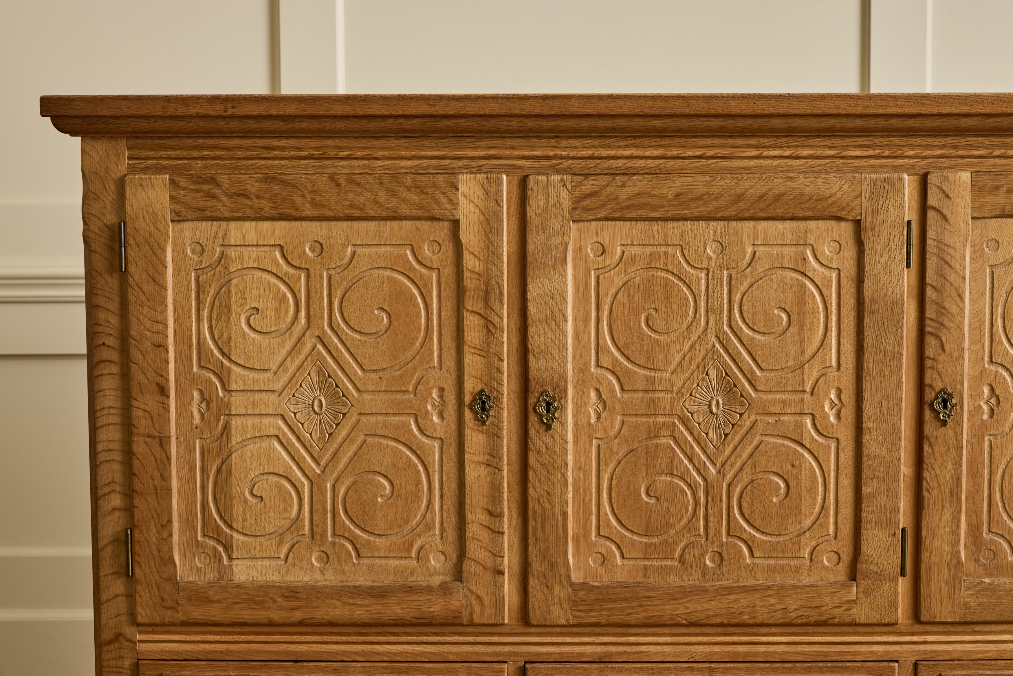1960s Danish Carved Sideboard