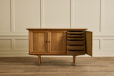 Checkered Inlay Sideboard