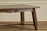 French Carved Oak Dining Table