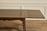 French Carved Oak Dining Table