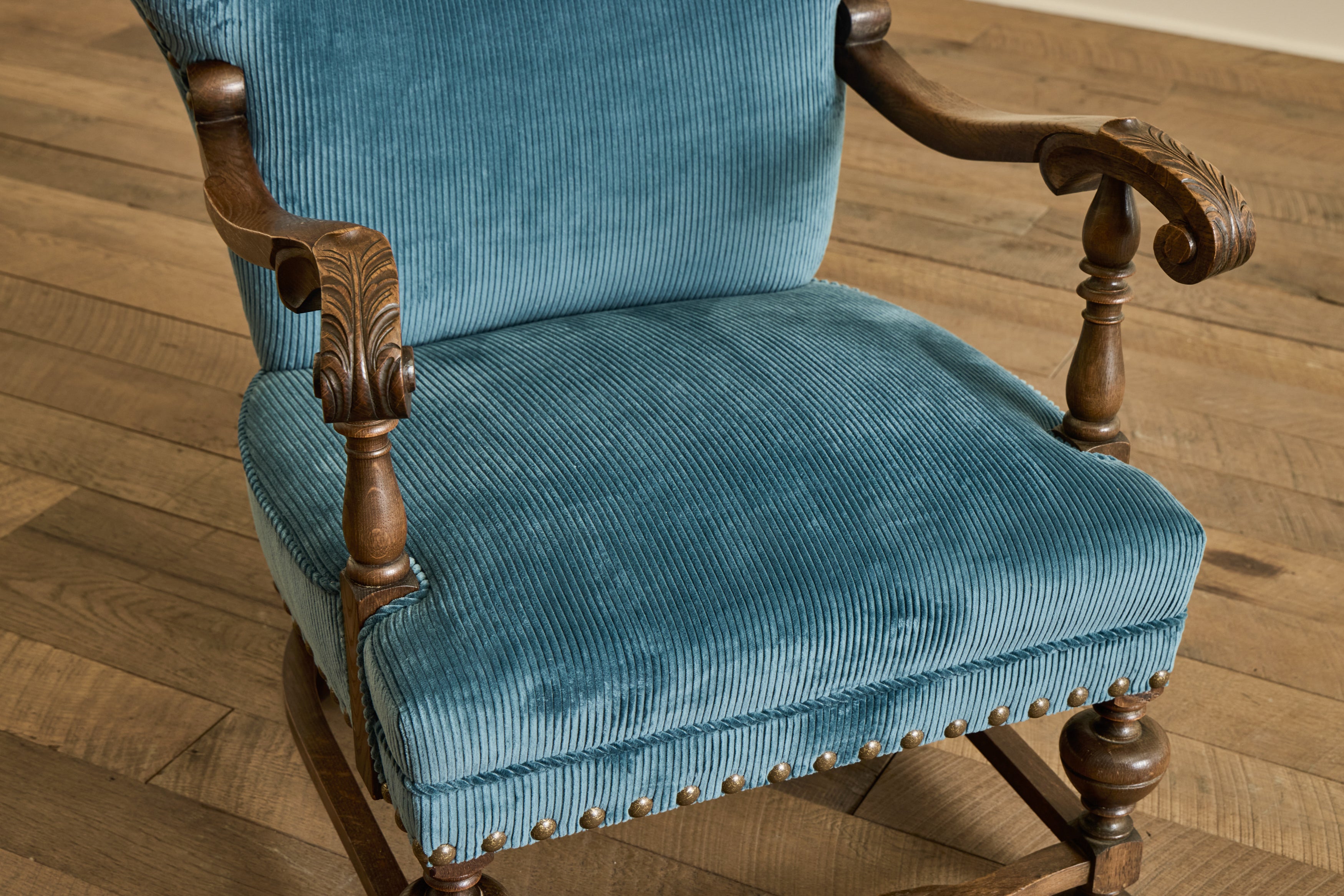 Pair of Scandinavian Wingback Chairs