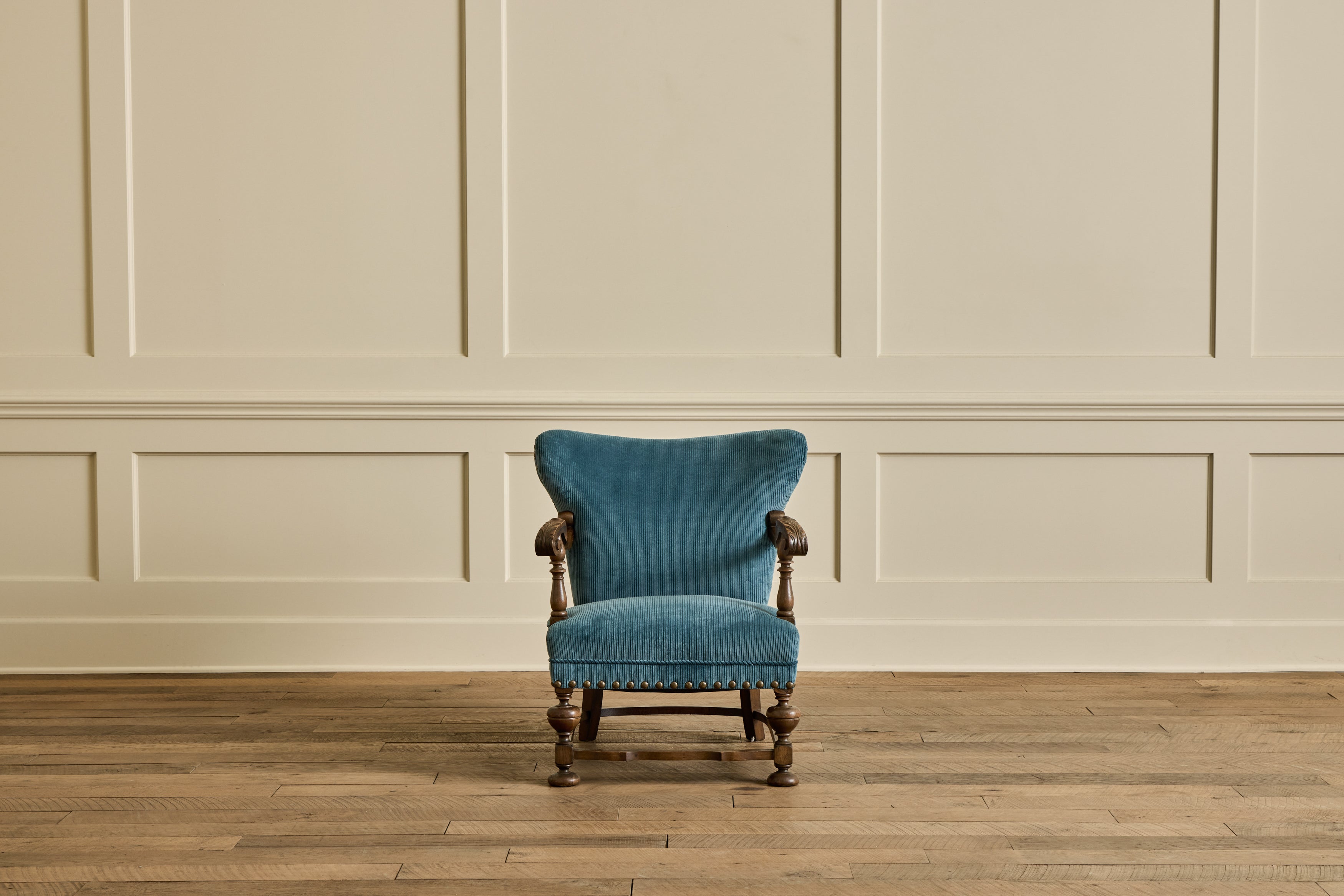 Pair of Scandinavian Wingback Chairs