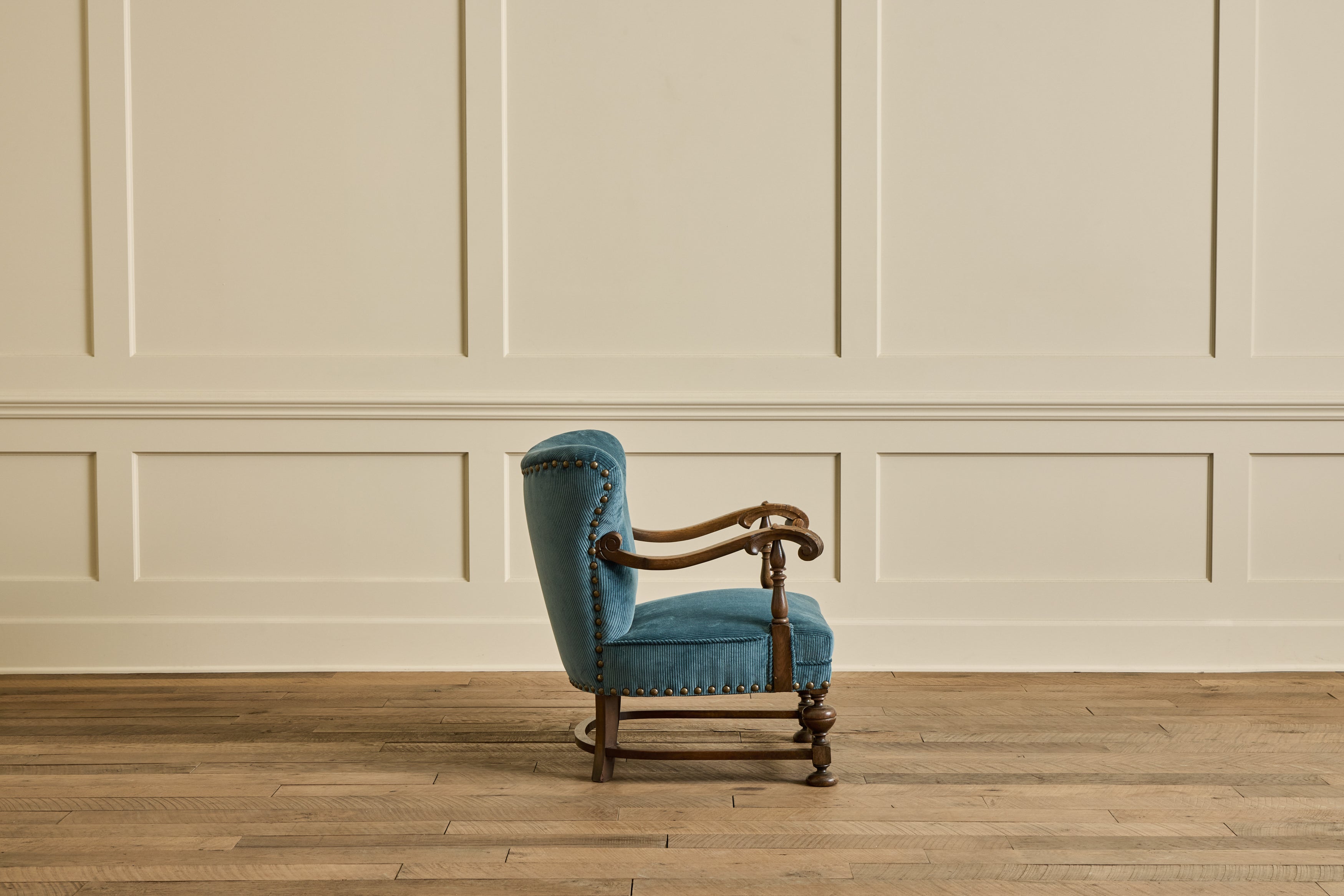 Pair of Scandinavian Wingback Chairs