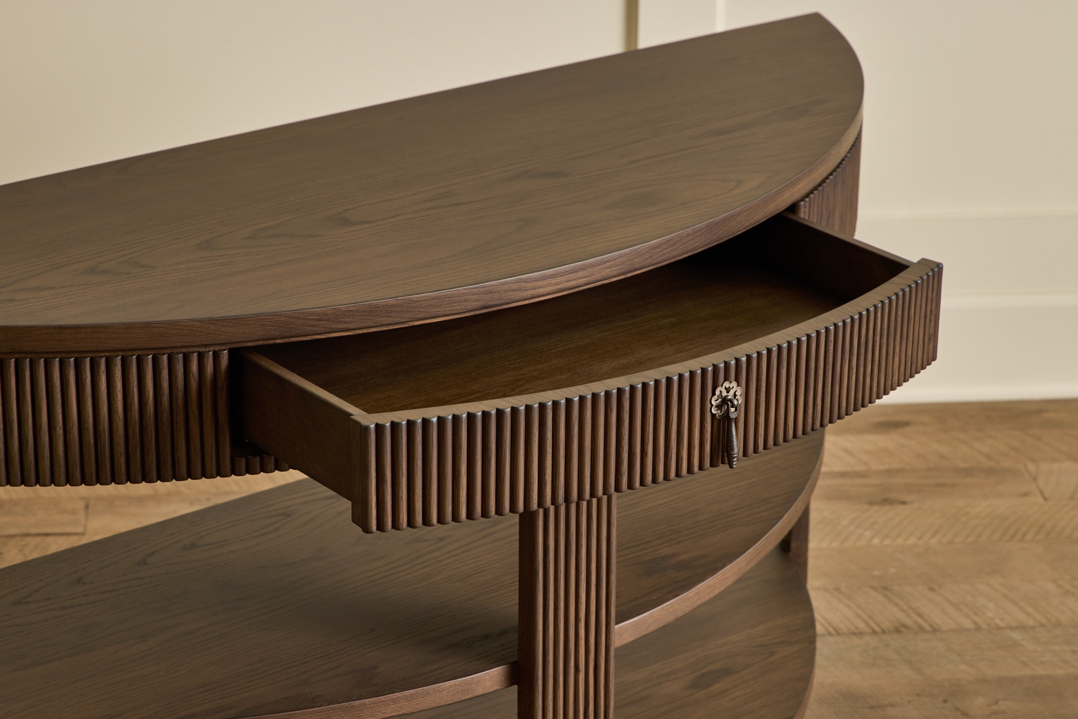 Demilune Console, 60"