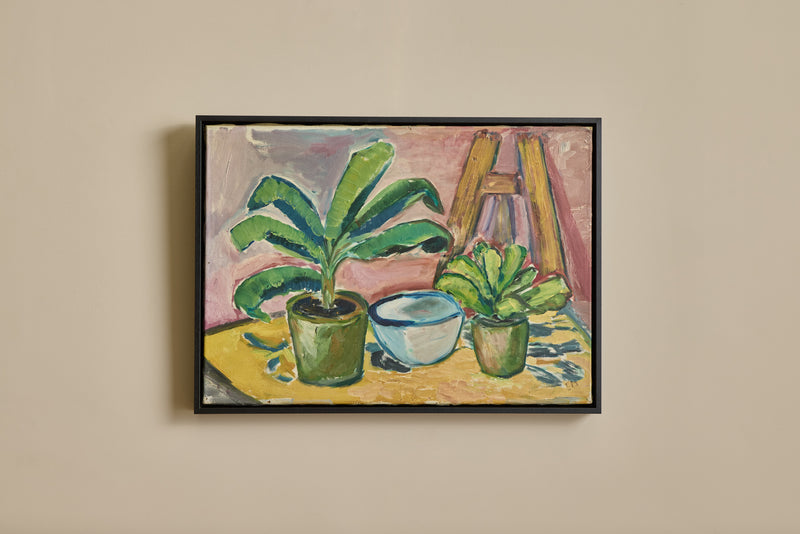 Danish Plant Still Life Painting