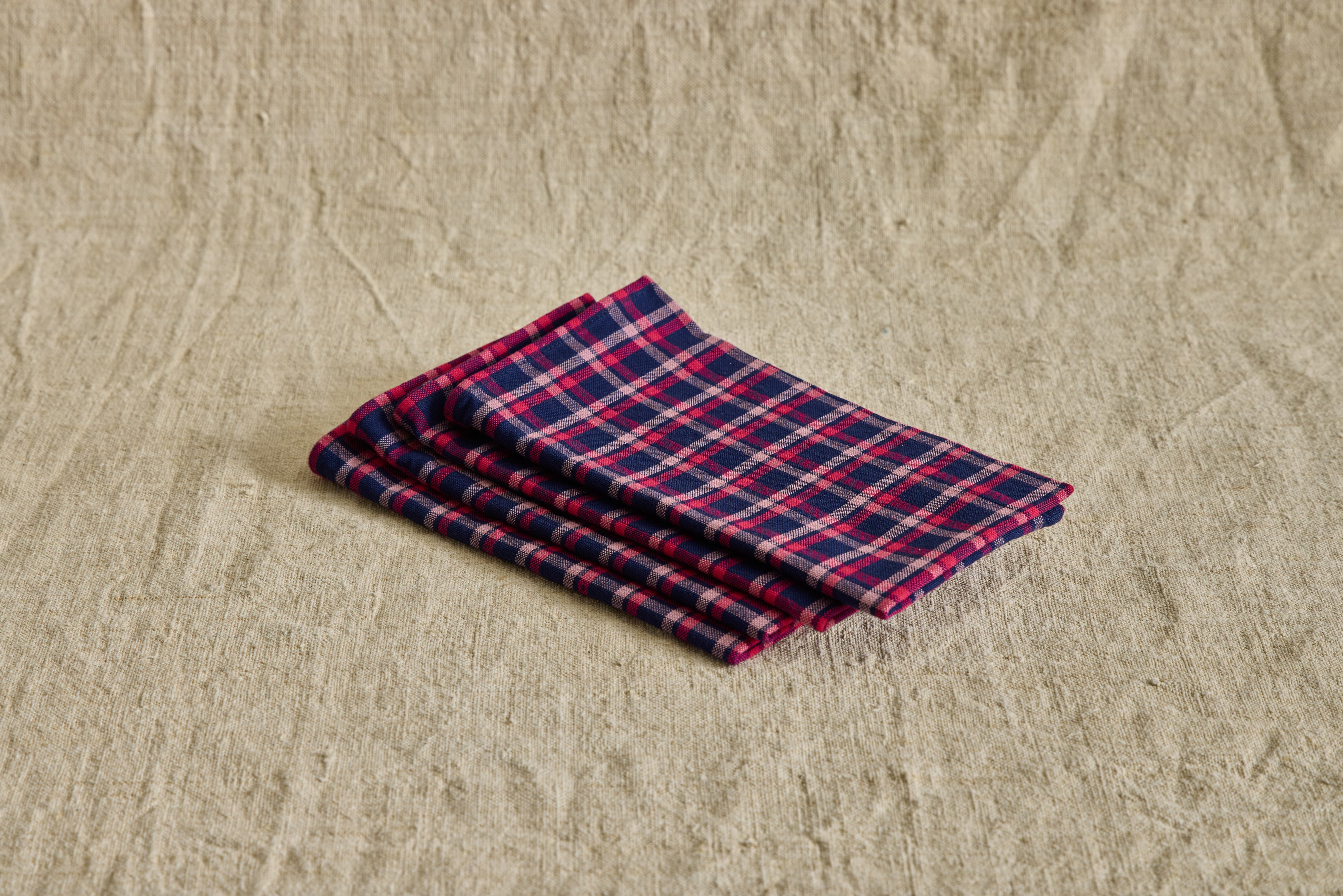 Alexandra Plaid Napkins, Set of 4