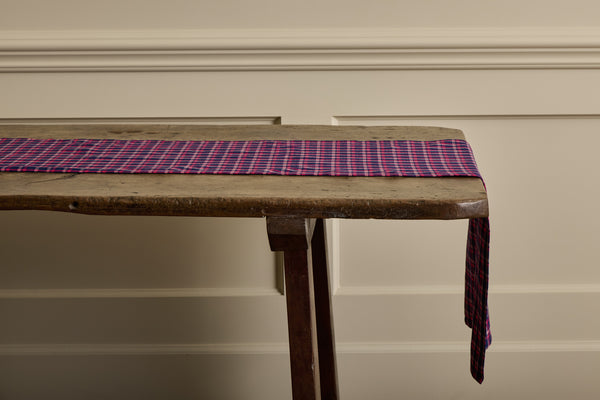 Alexandra Plaid Runner