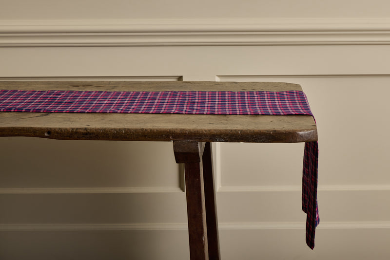 Alexandra Plaid Runner