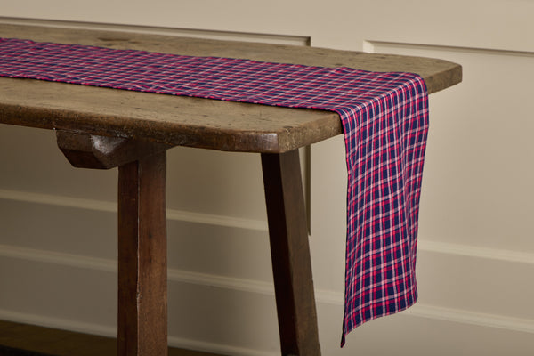 Alexandra Plaid Runner