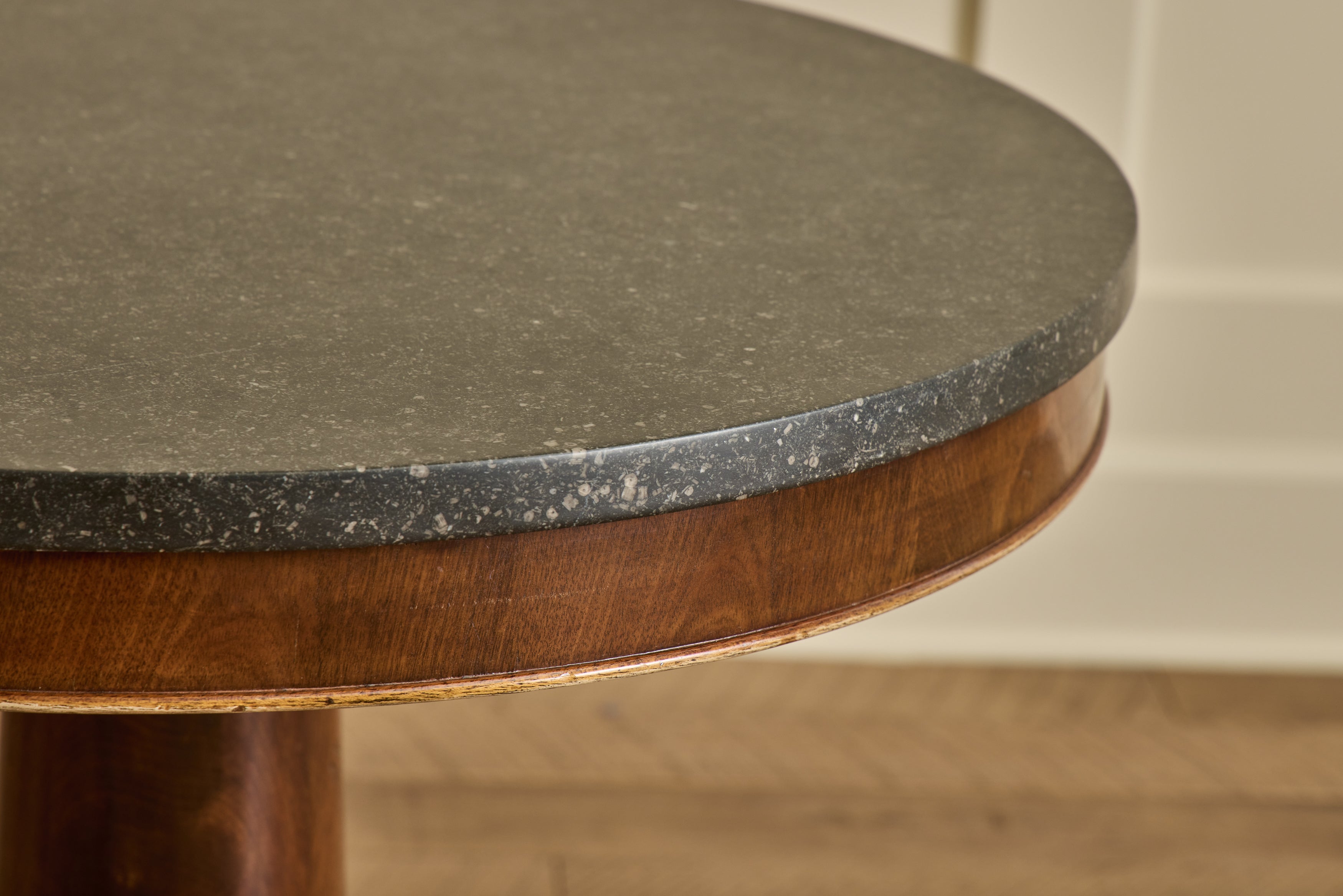 Empire Marble Top Side Table