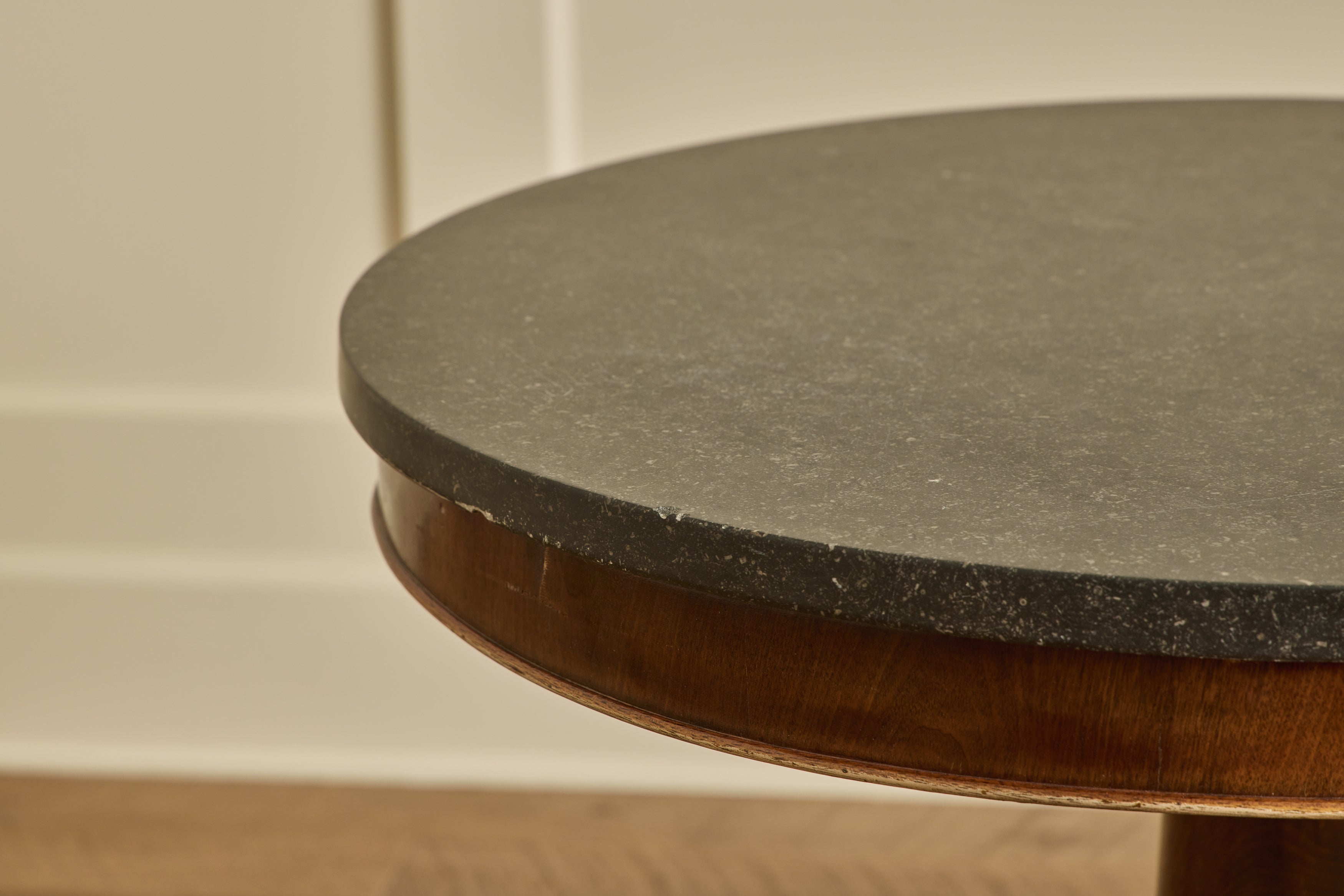 Empire Marble Top Side Table