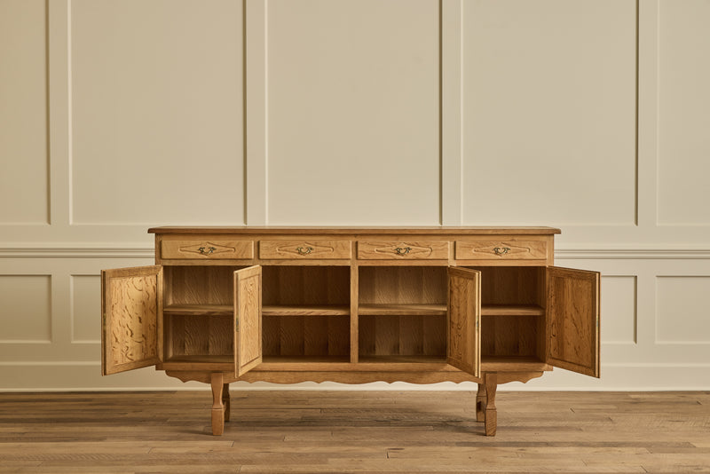 Diamond Carved Sideboard