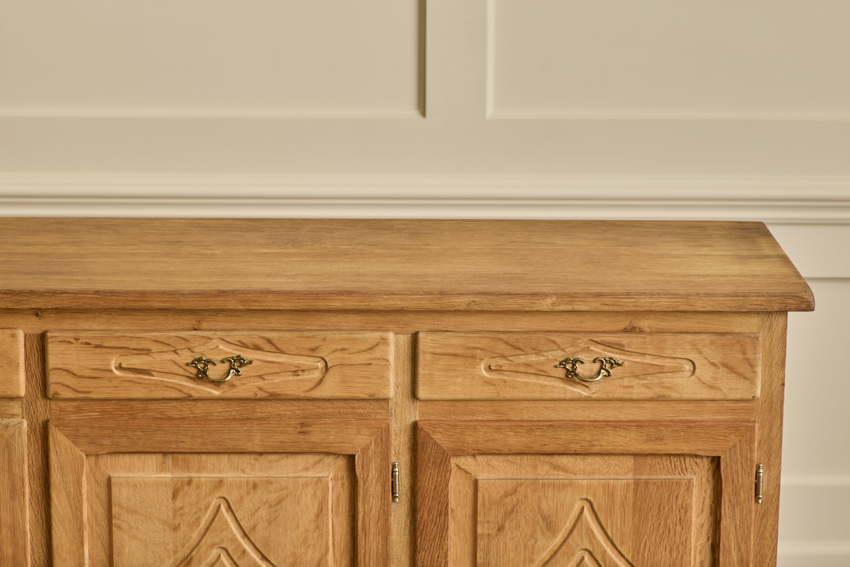 Diamond Carved Sideboard