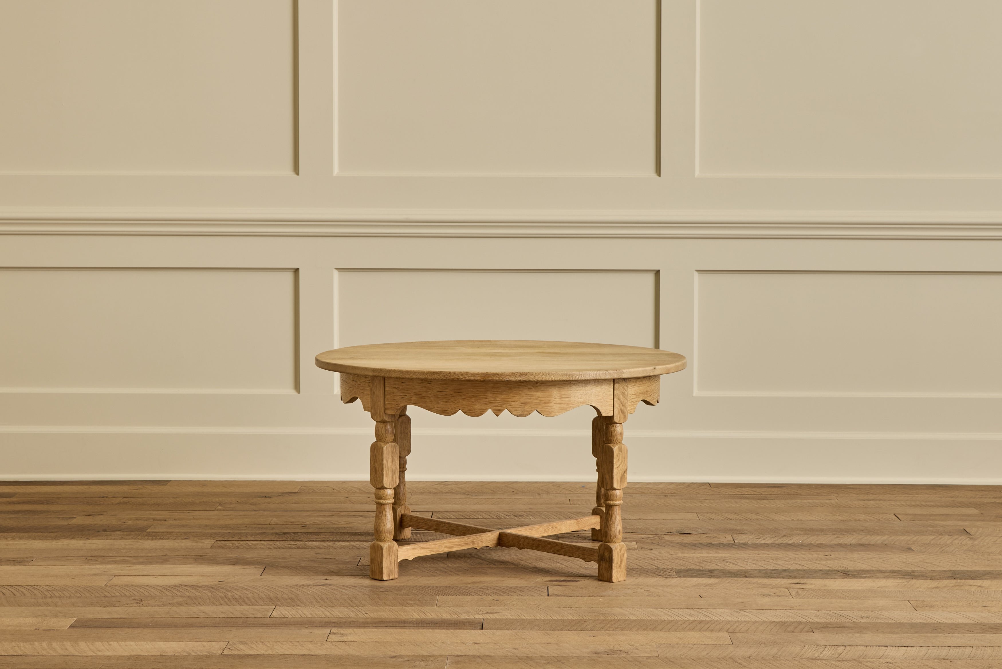 Round Danish Side Table