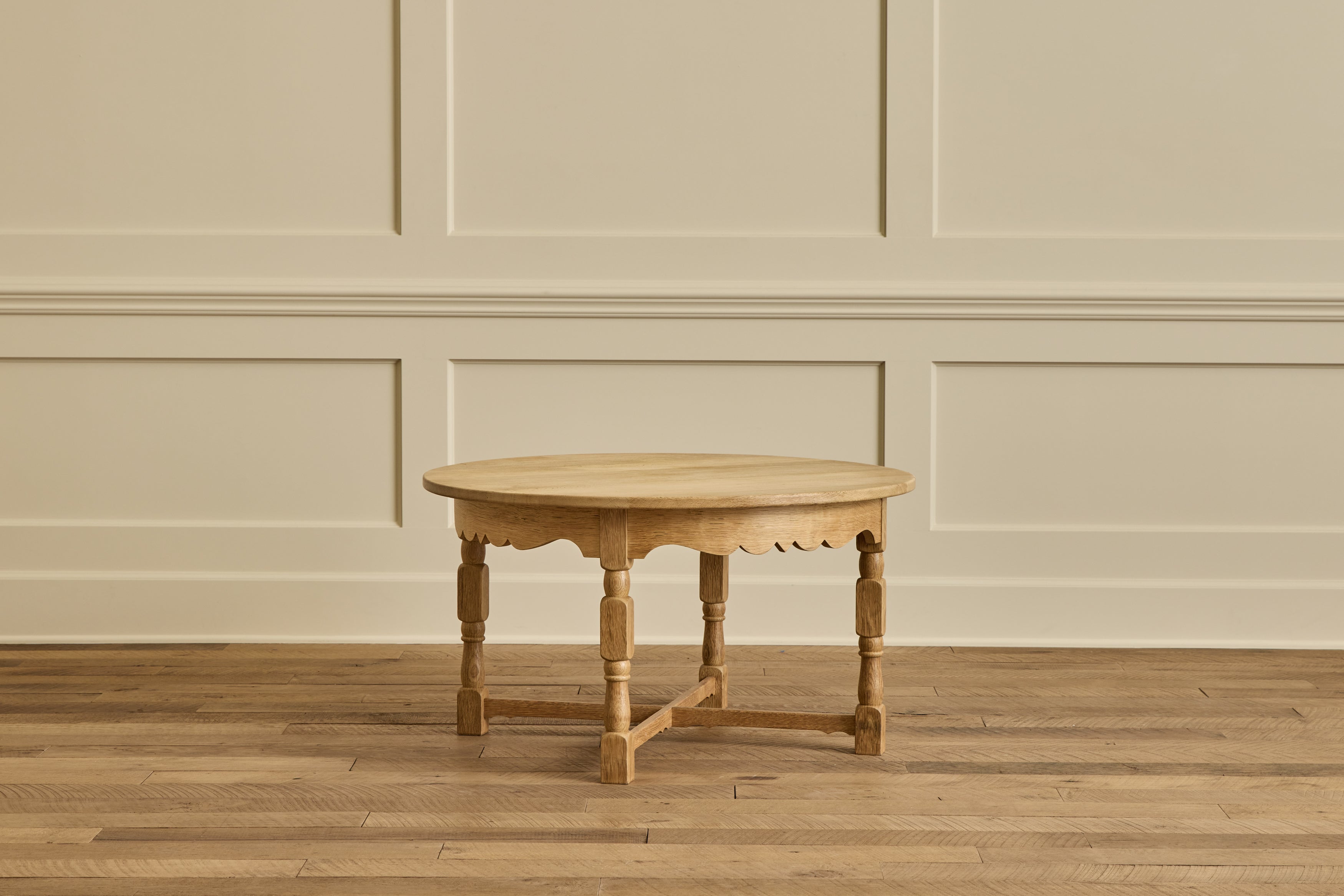 Round Danish Side Table