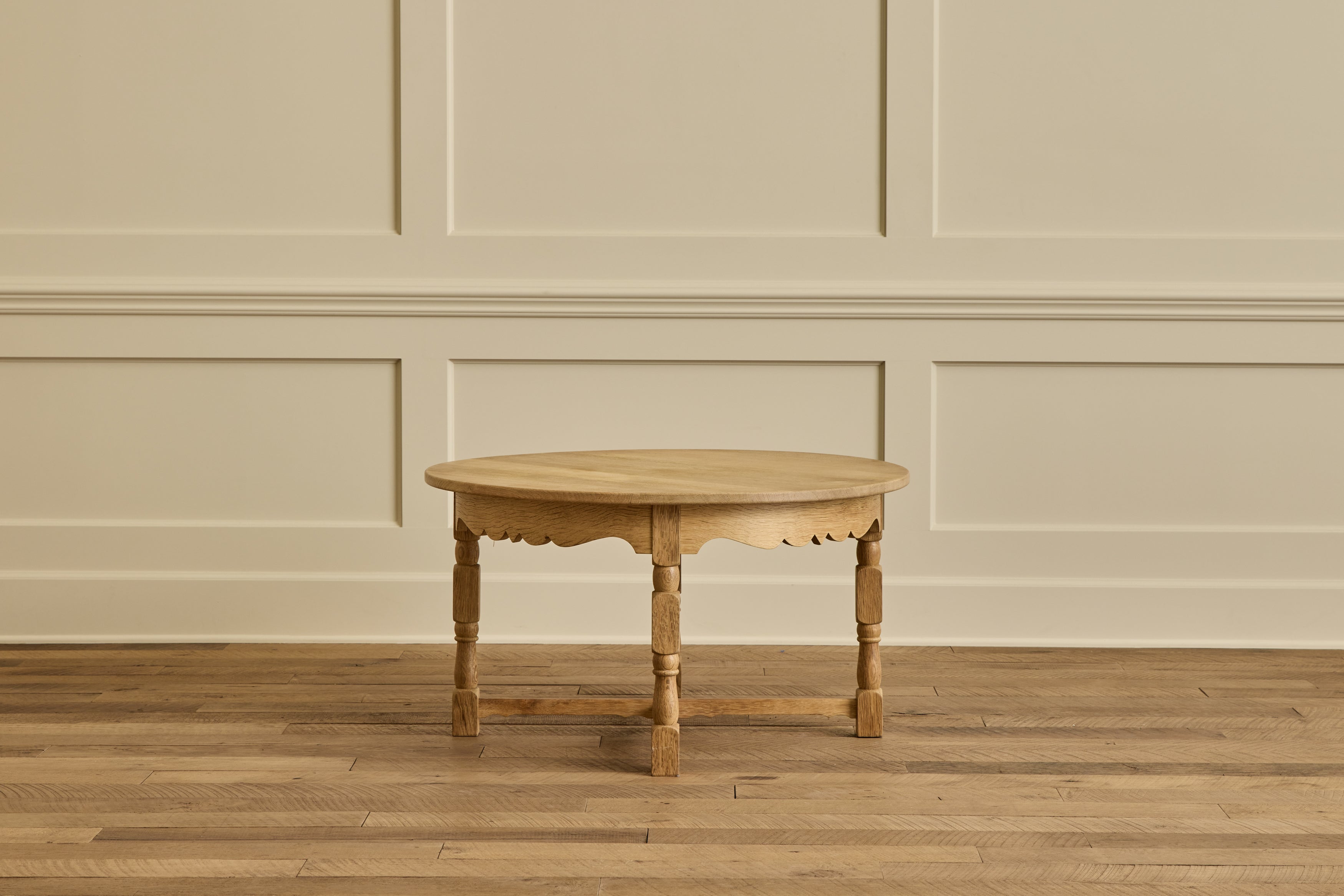 Round Danish Side Table