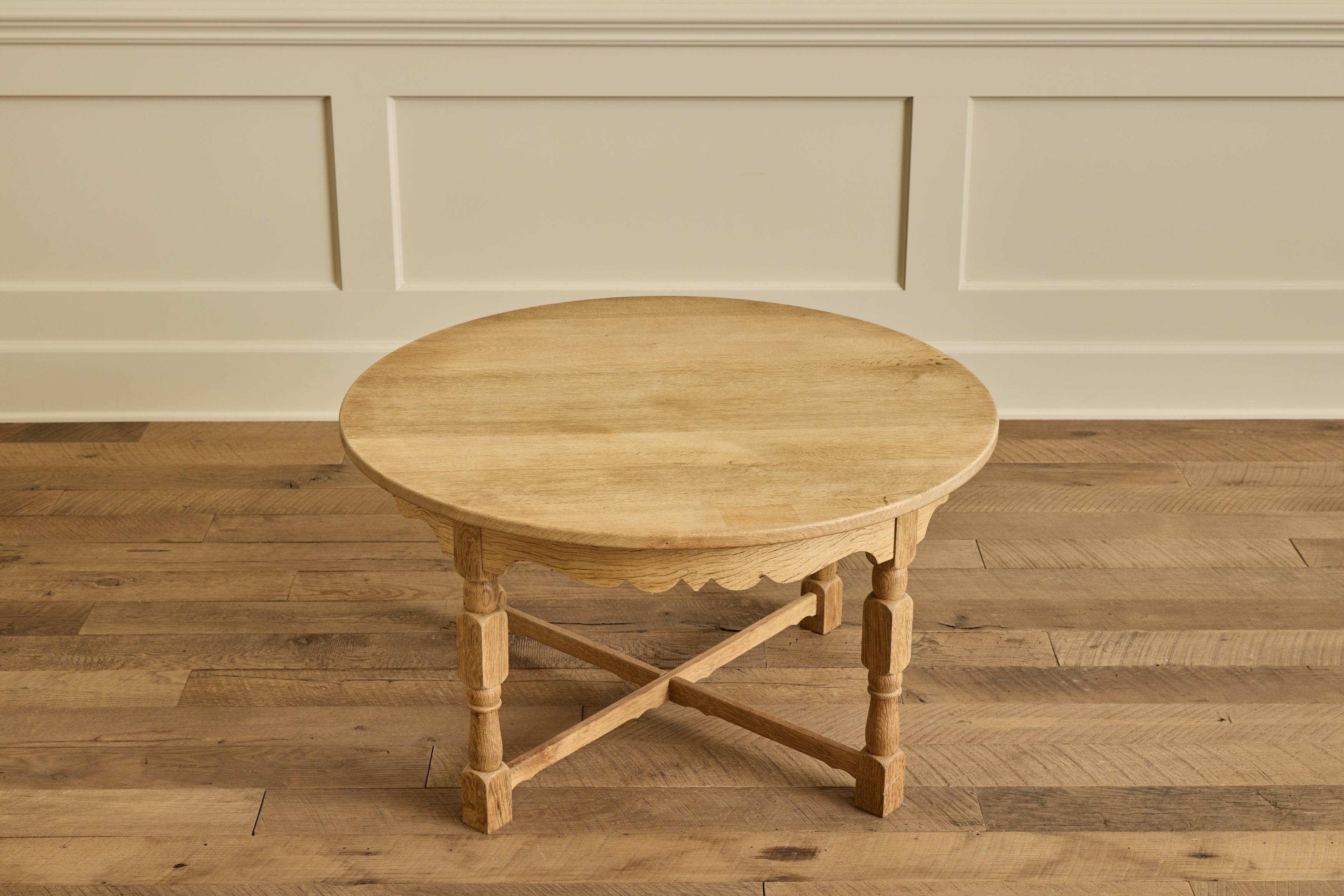 Round Danish Side Table