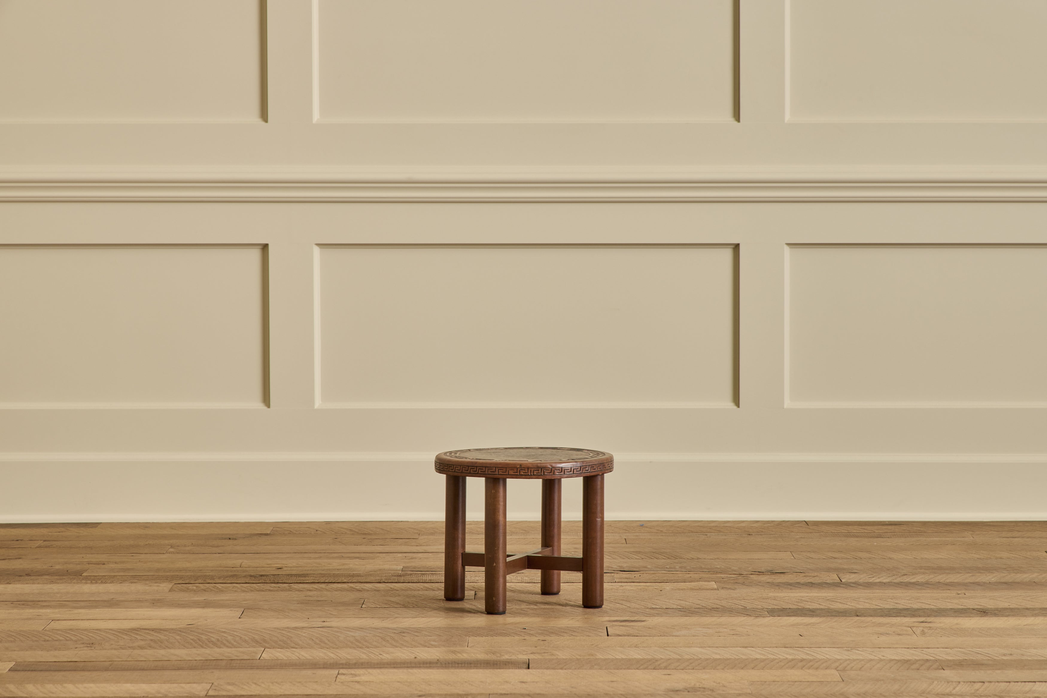 Pair of Angel Pazmino Style Side Tables