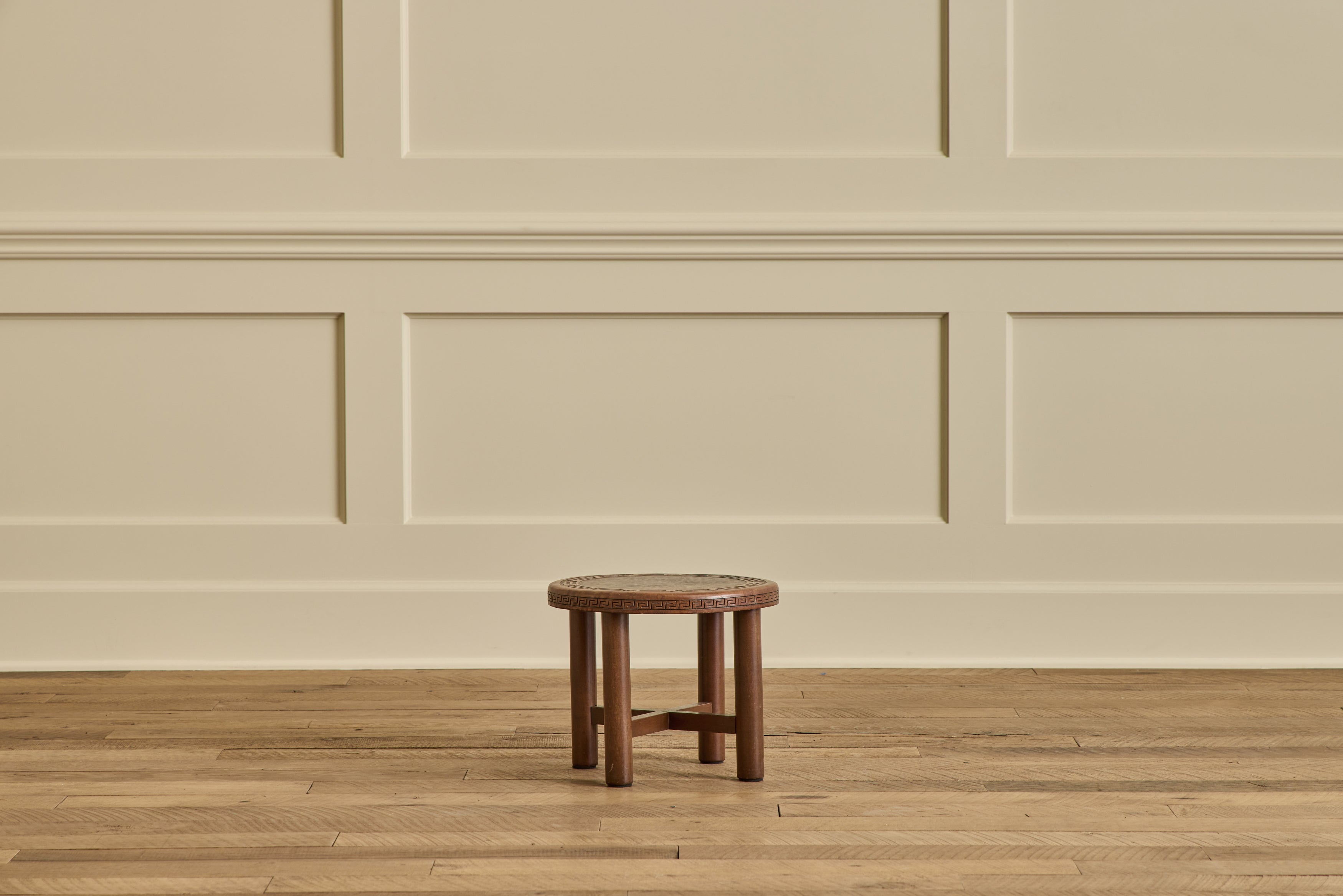 Pair of Angel Pazmino Style Side Tables