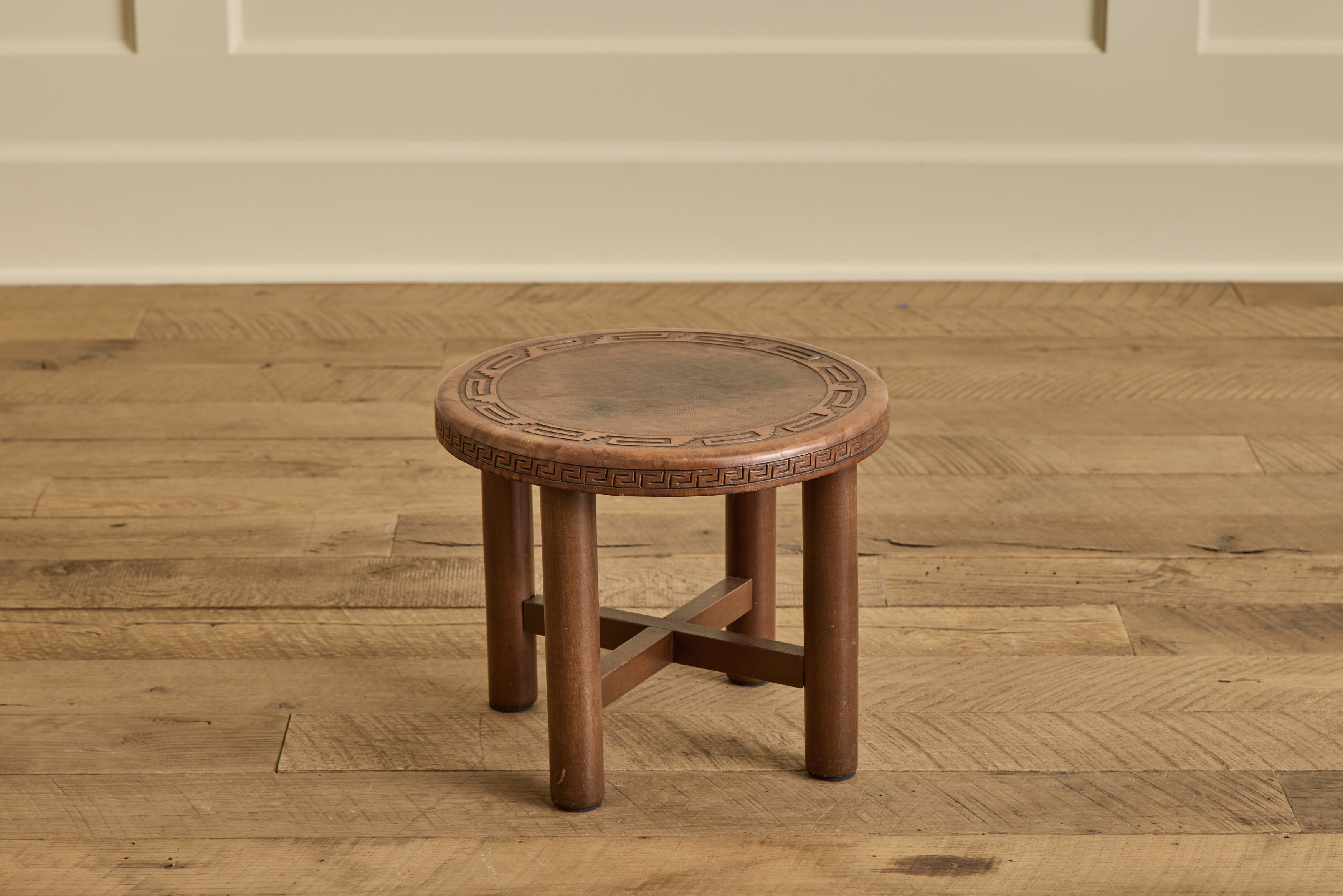 Pair of Angel Pazmino Style Side Tables