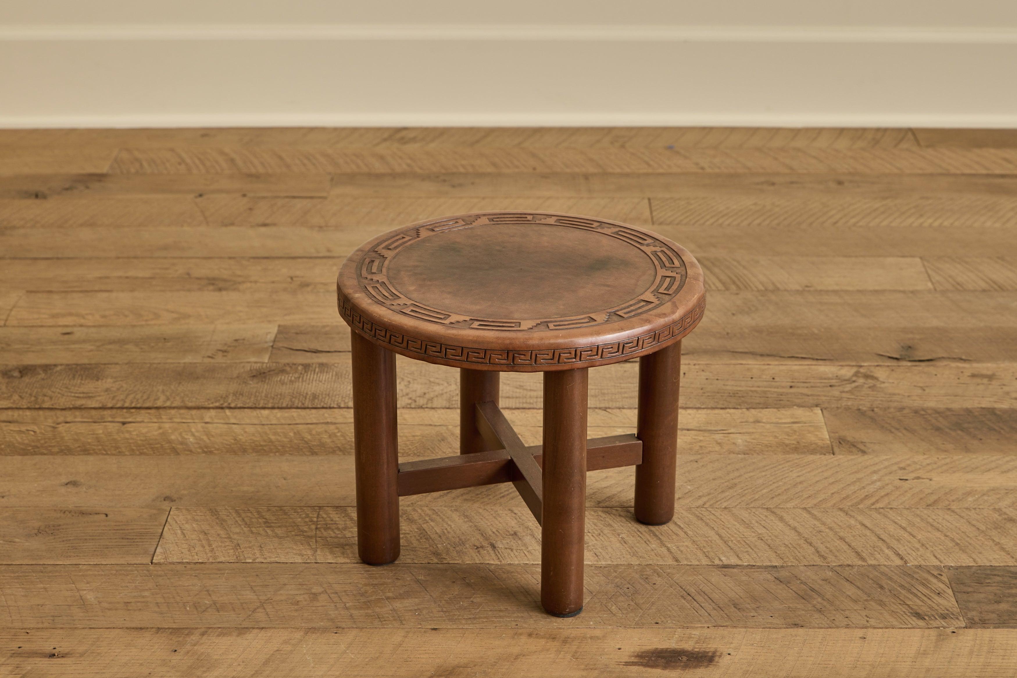 Pair of Angel Pazmino Style Side Tables