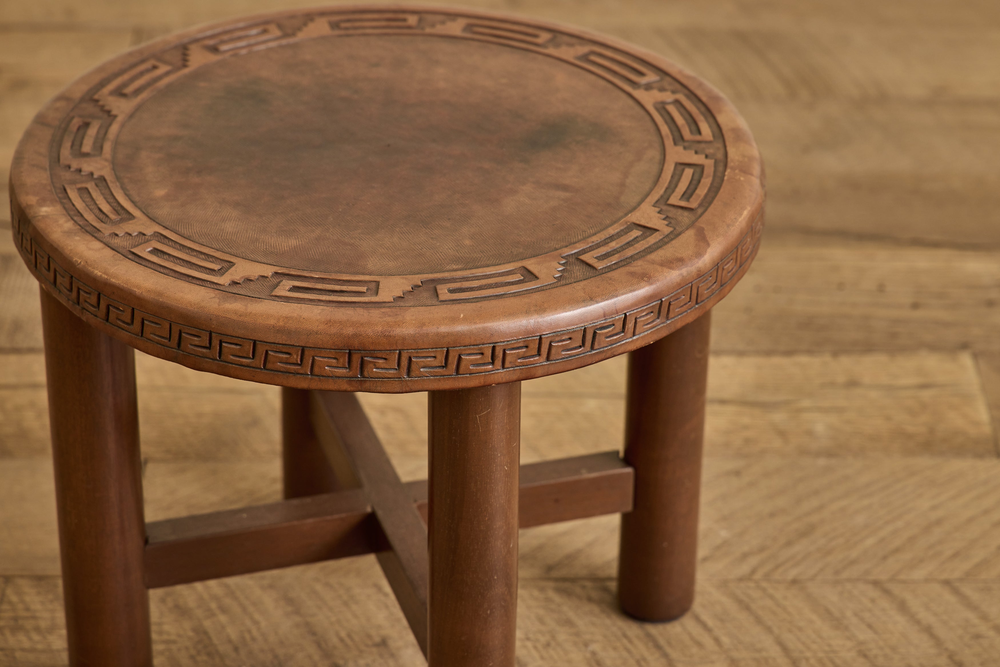 Pair of Angel Pazmino Style Side Tables