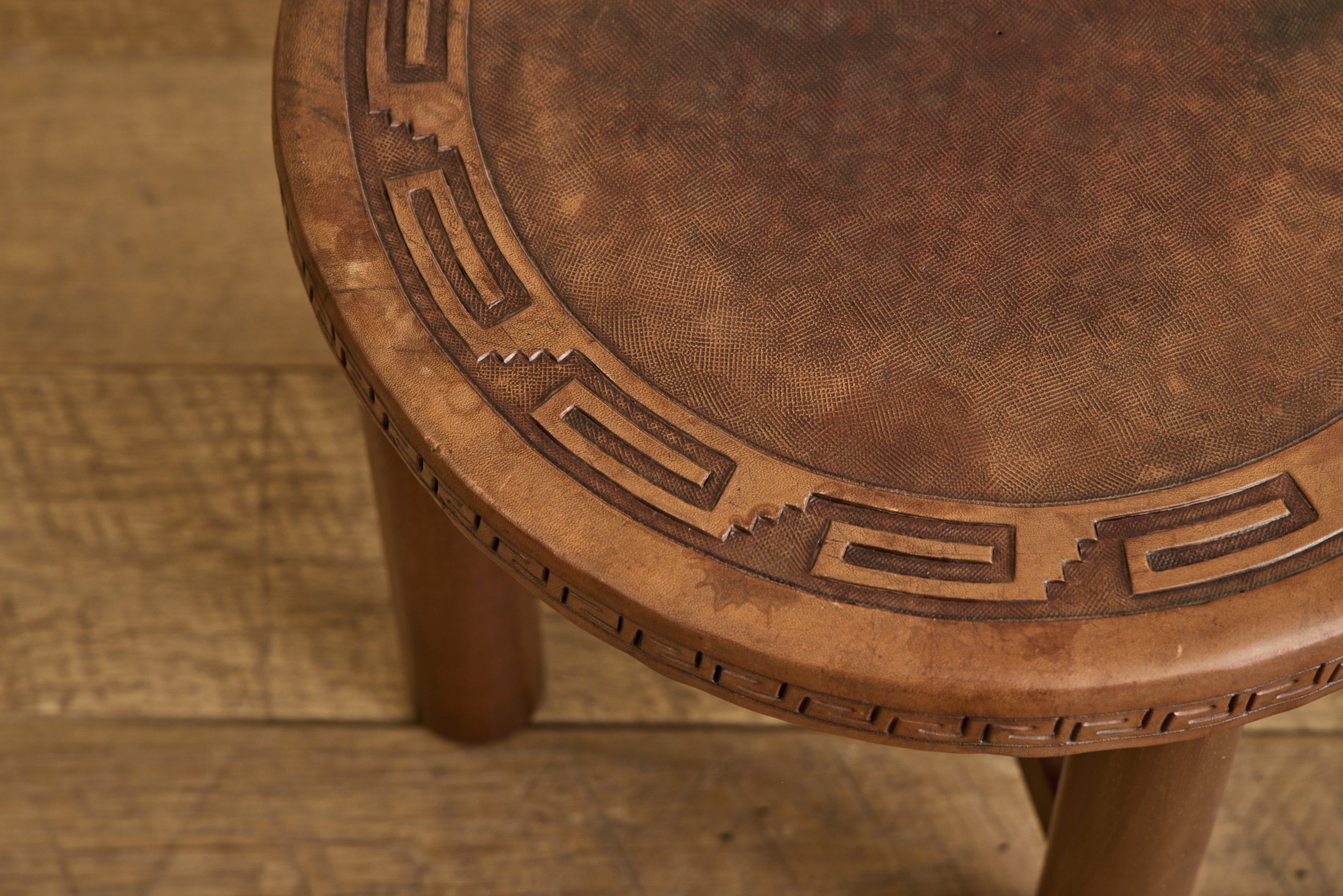 Pair of Angel Pazmino Style Side Tables