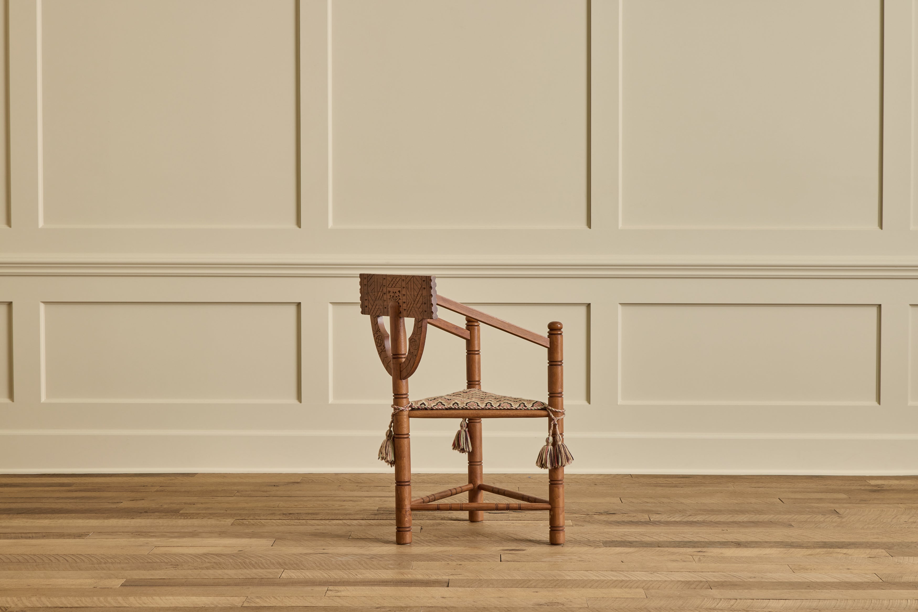 Swedish Monk Corner Chair No. 2