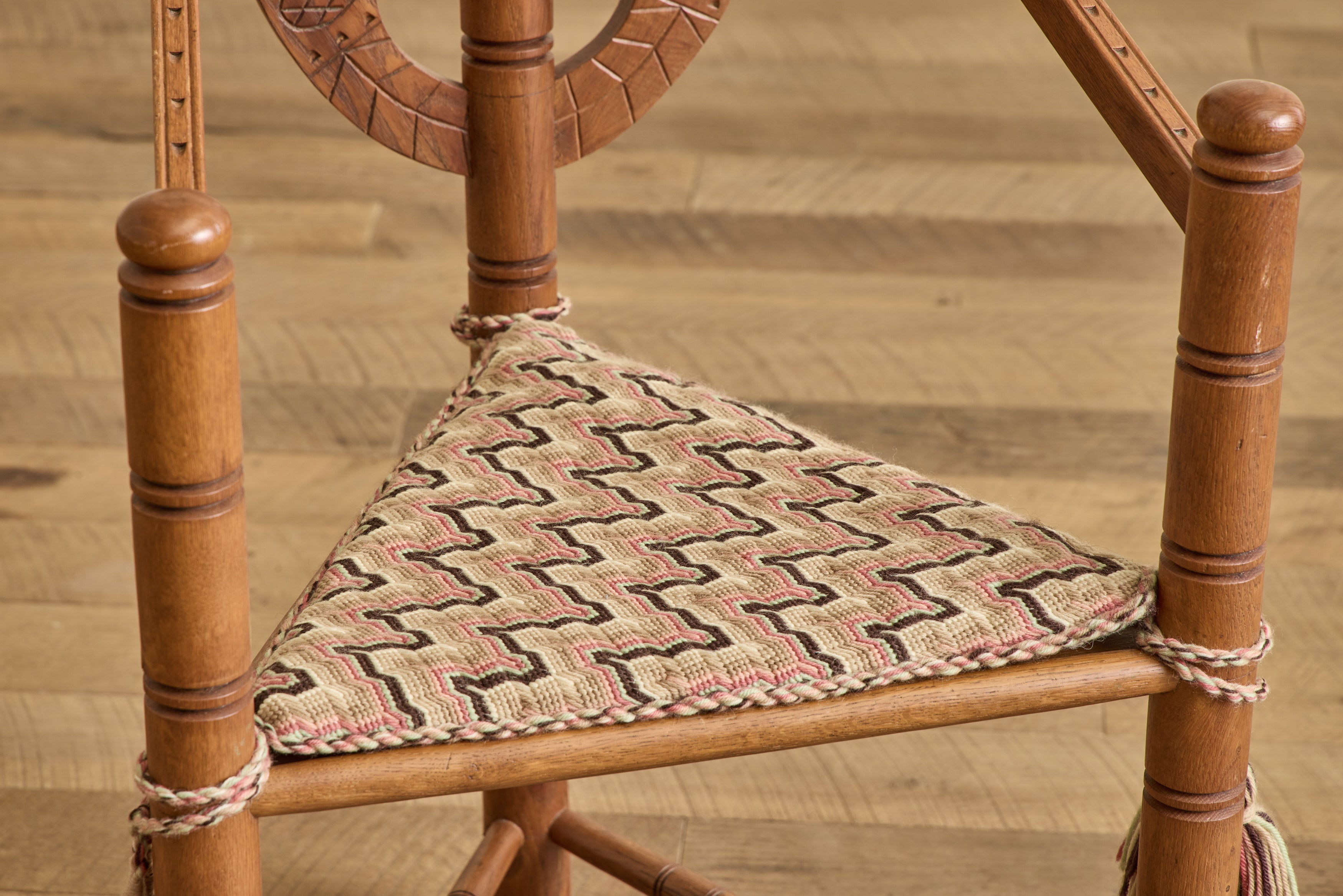 Swedish Monk Corner Chair No. 2
