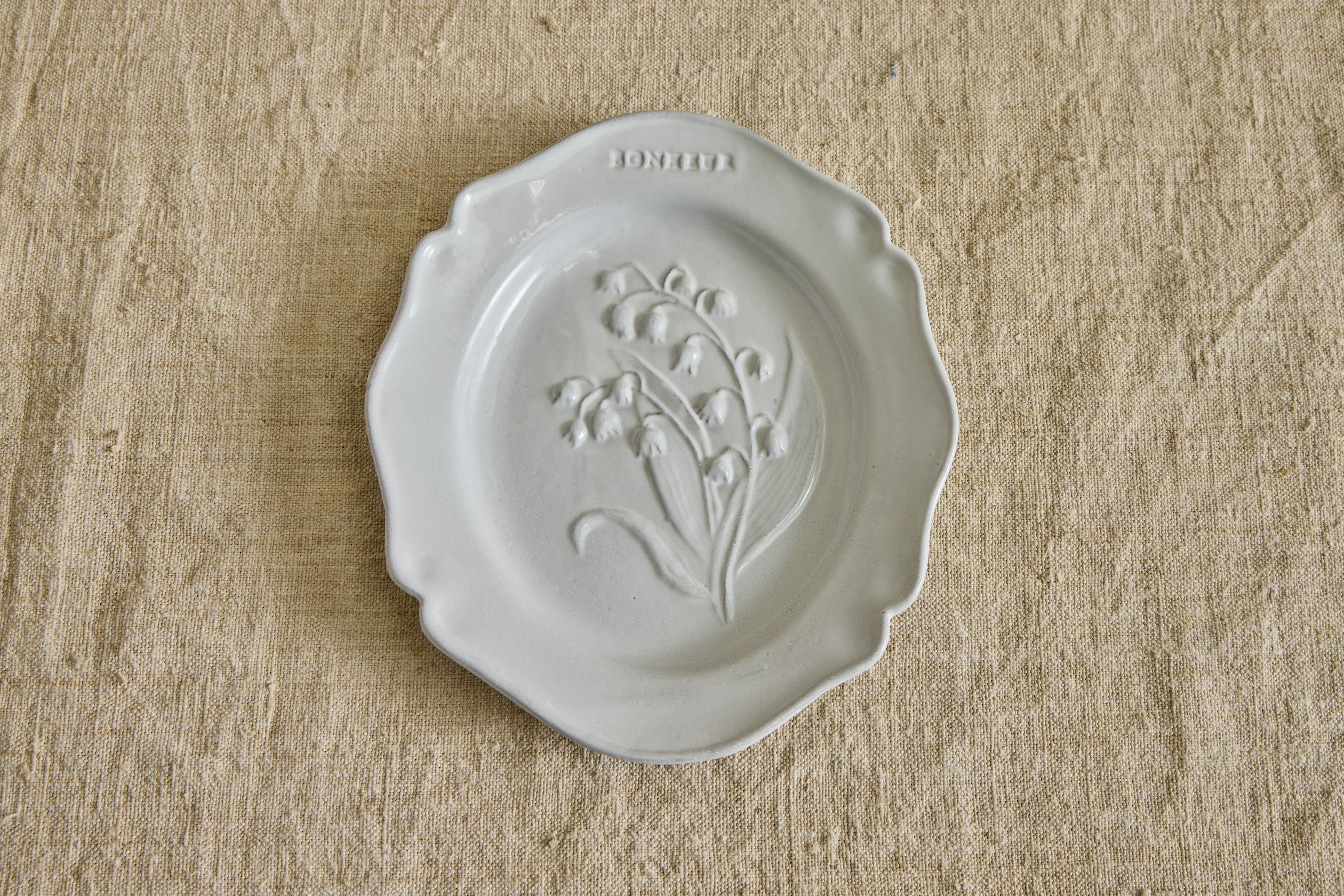 Fleurs Dessert Plate