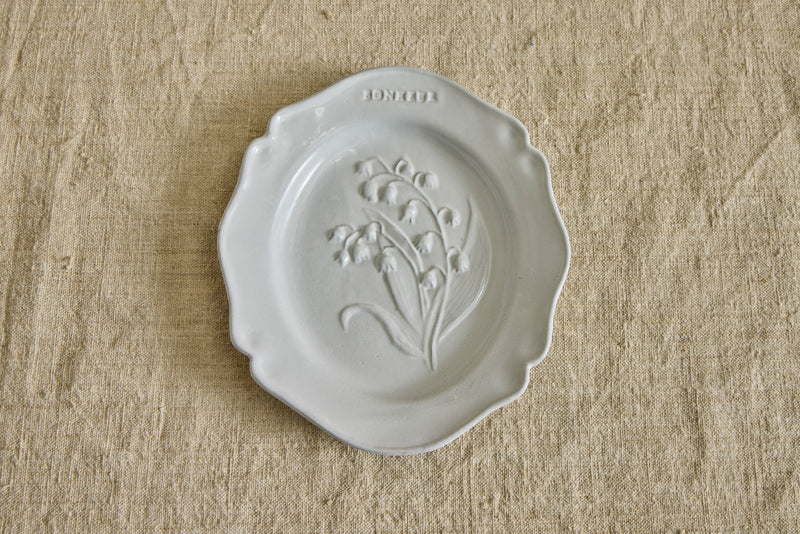 Fleurs Dessert Plate