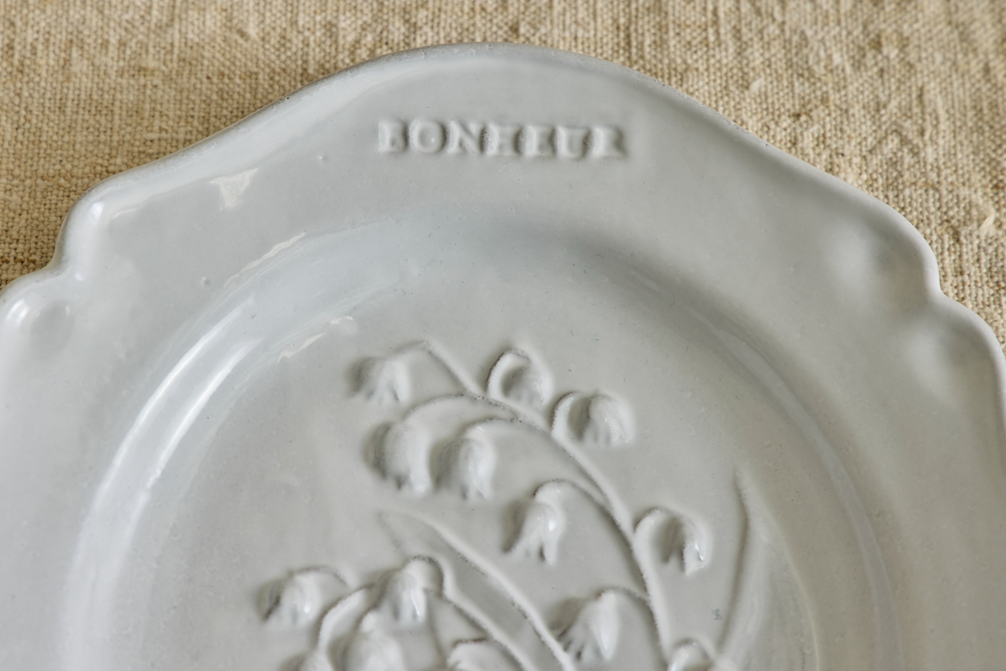 Fleurs Dessert Plate