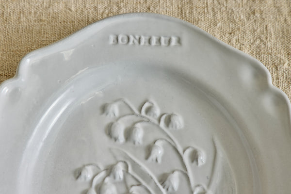 Fleurs Dessert Plate