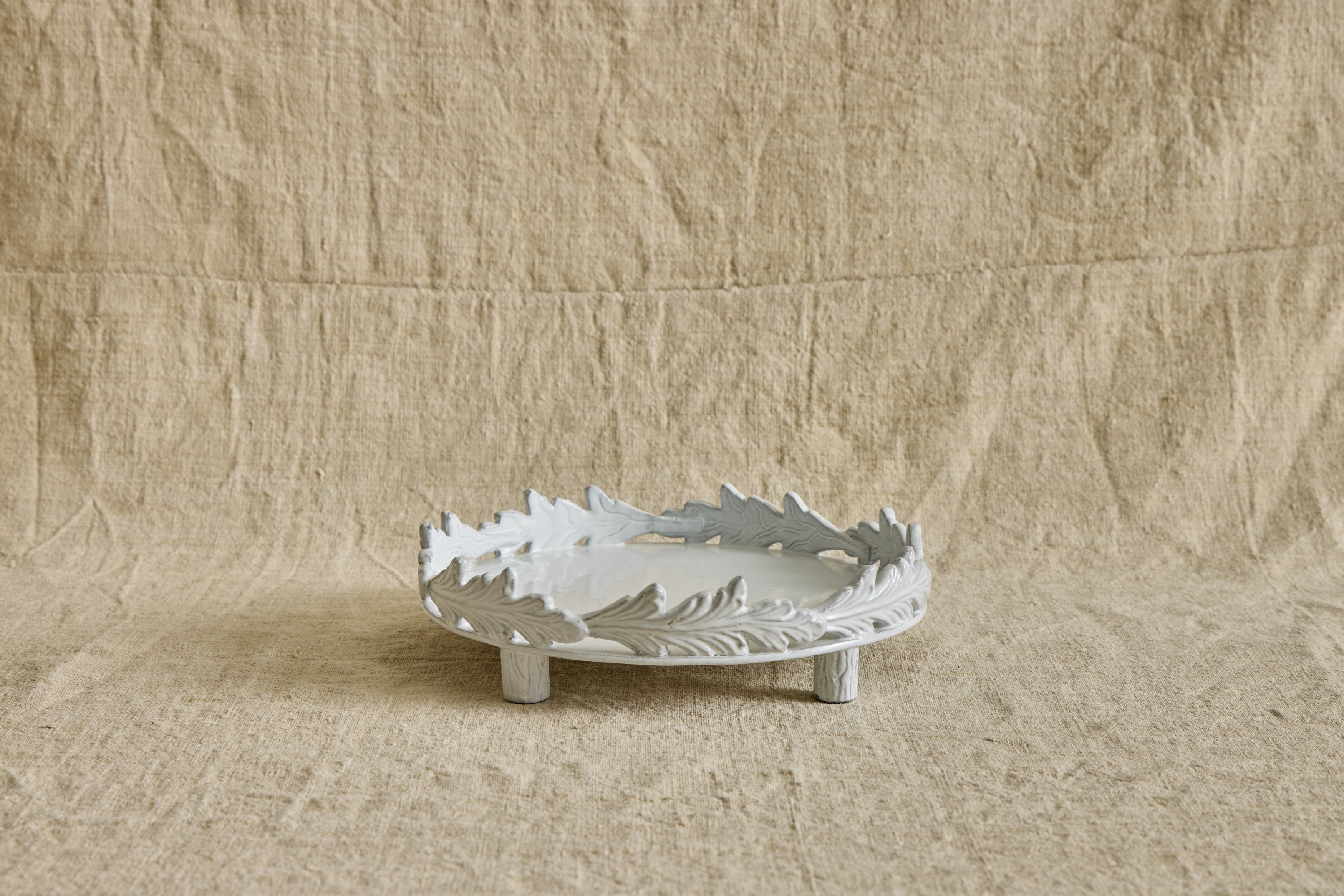 Round Leaf Platter