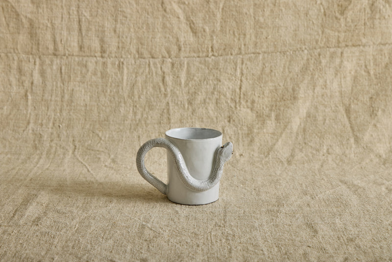 Snake Cup with Golden and Black Eyes