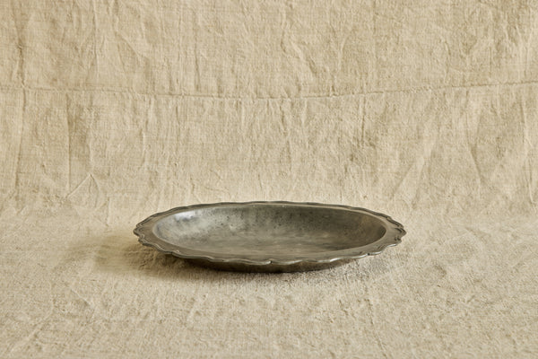 Pewter Oval Tray