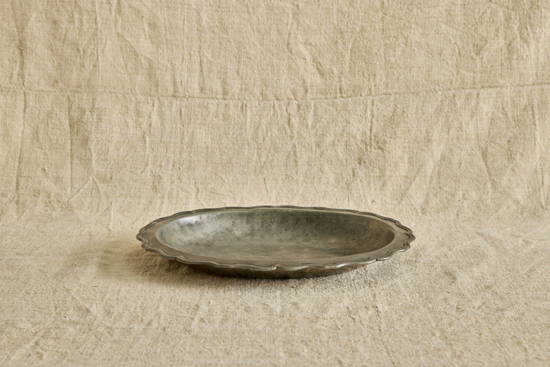 Pewter Oval Tray