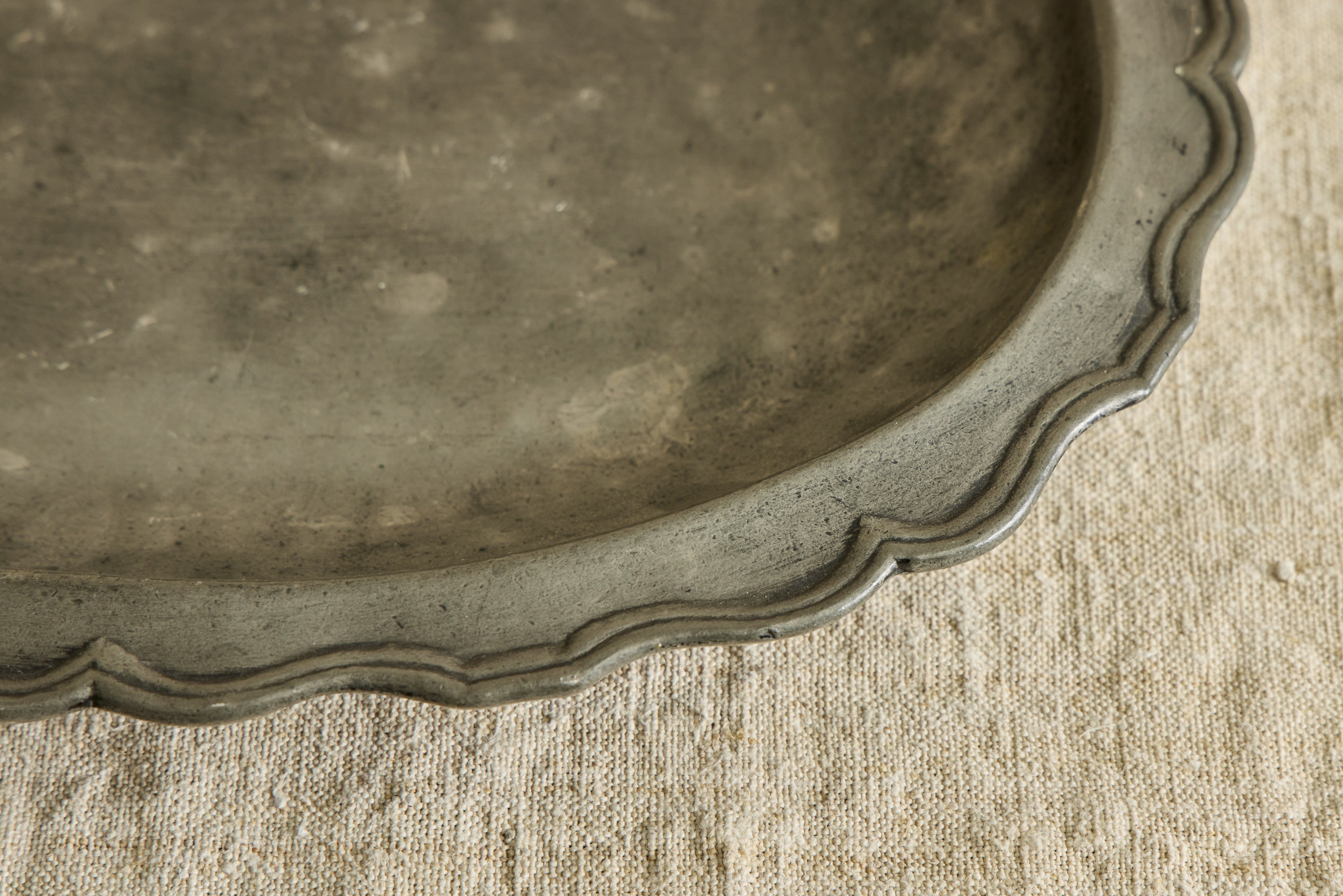 Pewter Oval Tray