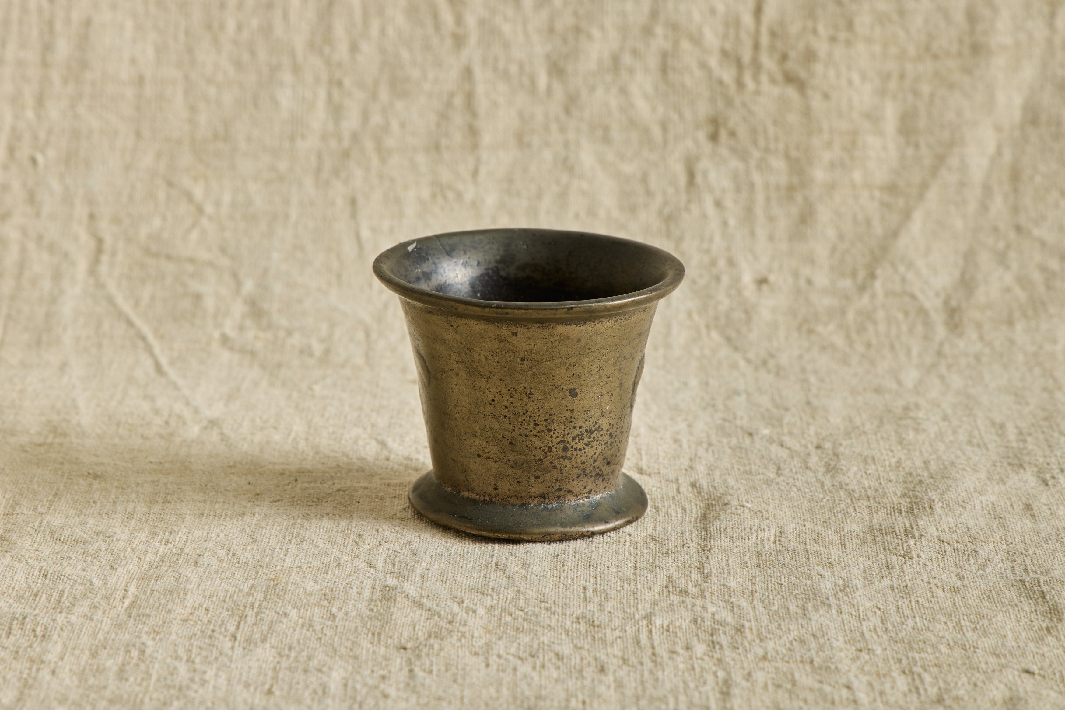 17th Century Bronze Mortar Cup