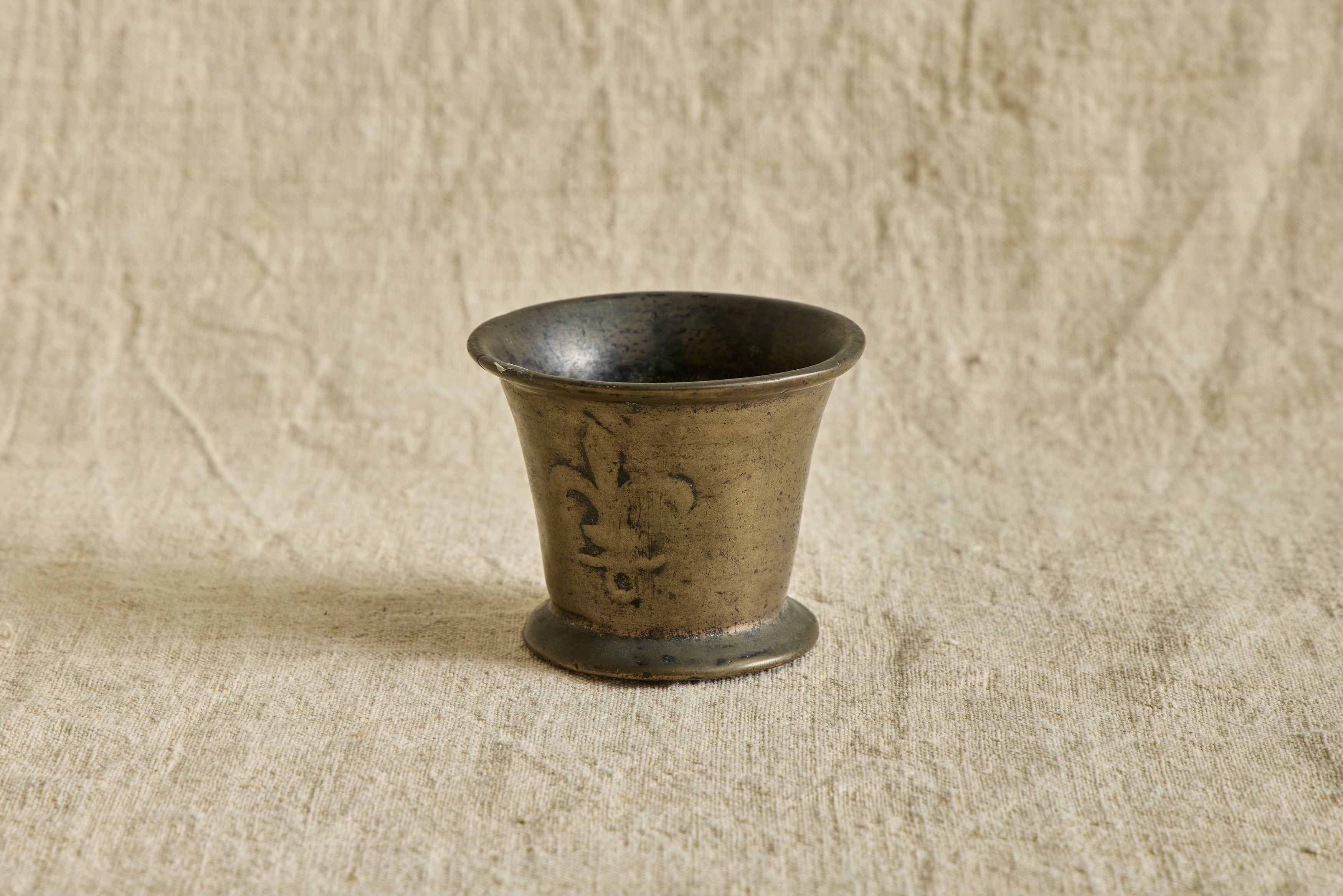 17th Century Bronze Mortar Cup