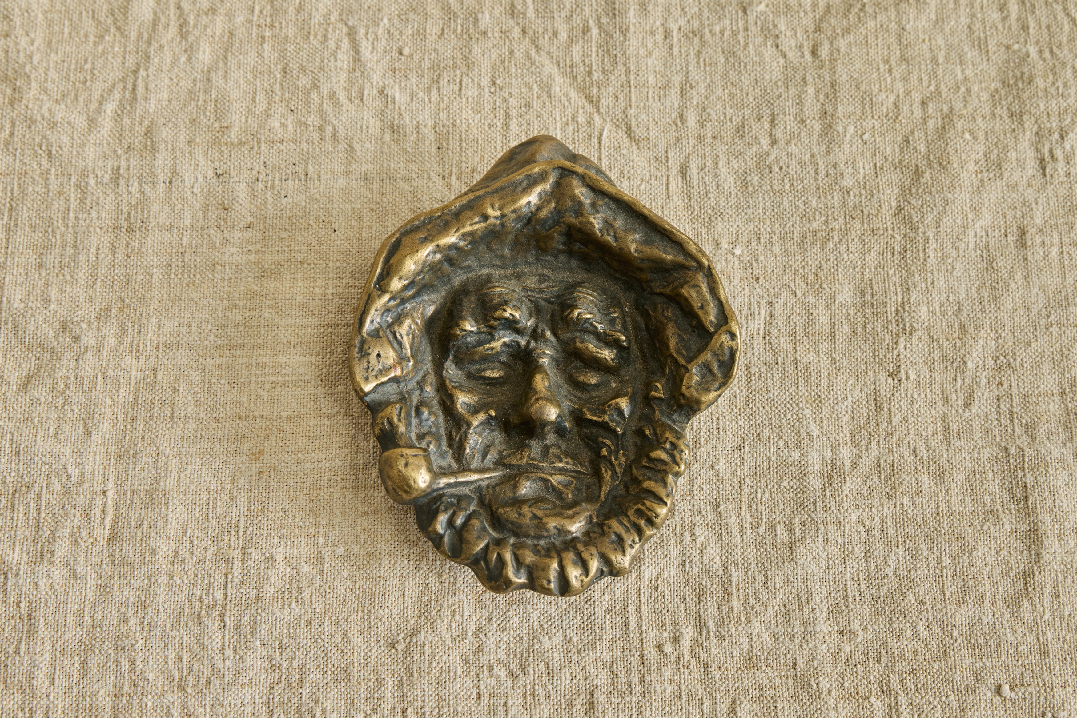 Brass Sea Captain Ashtray