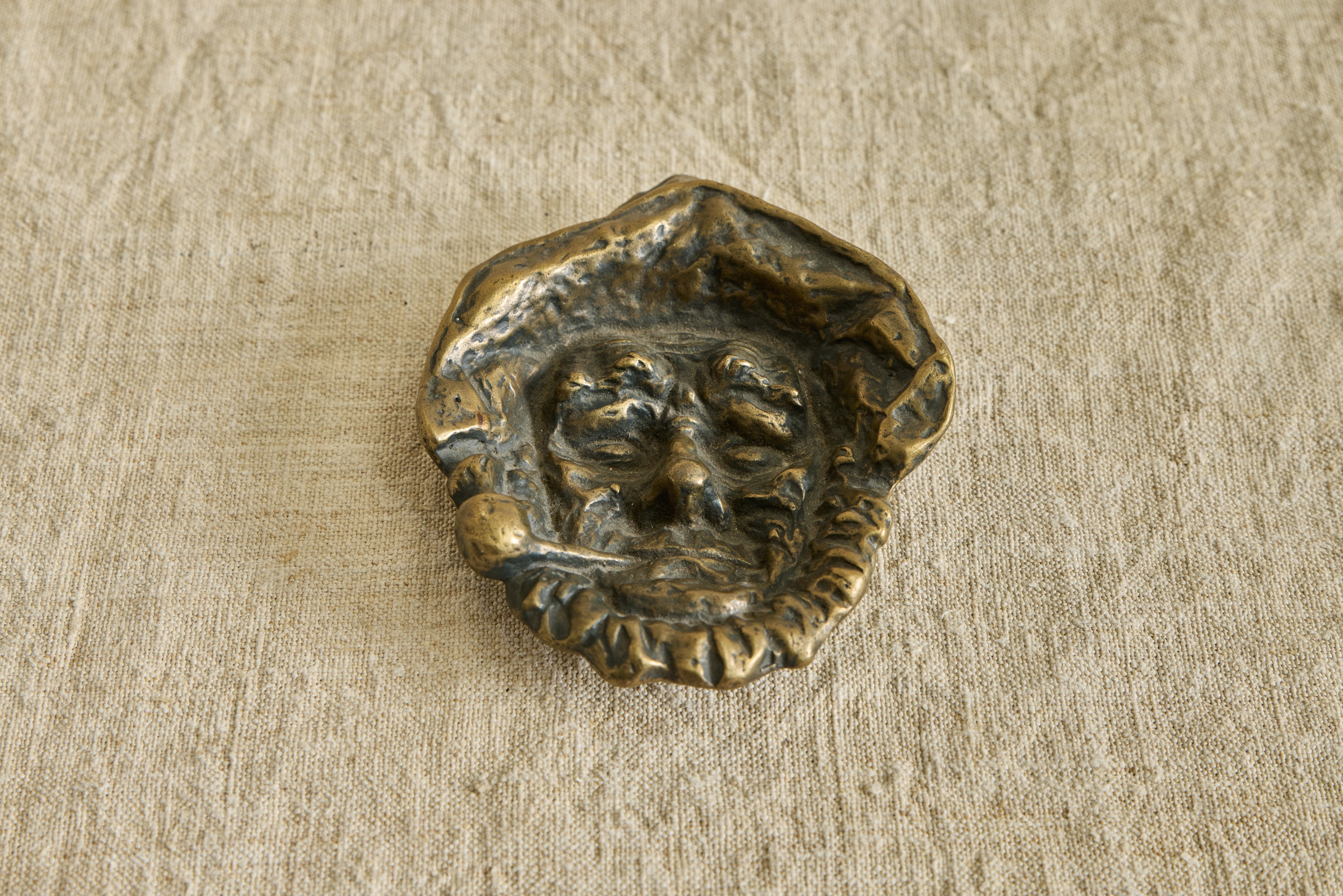 Brass Sea Captain Ashtray