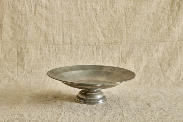 Pewter Compote