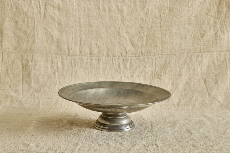 Pewter Compote