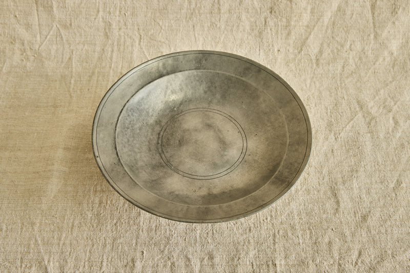 Pewter Compote
