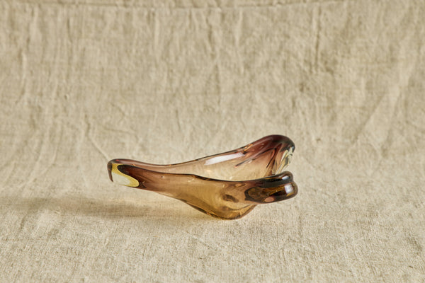 Amber Murano Dish