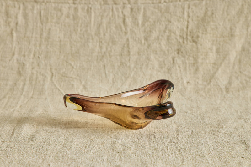 Amber Murano Dish